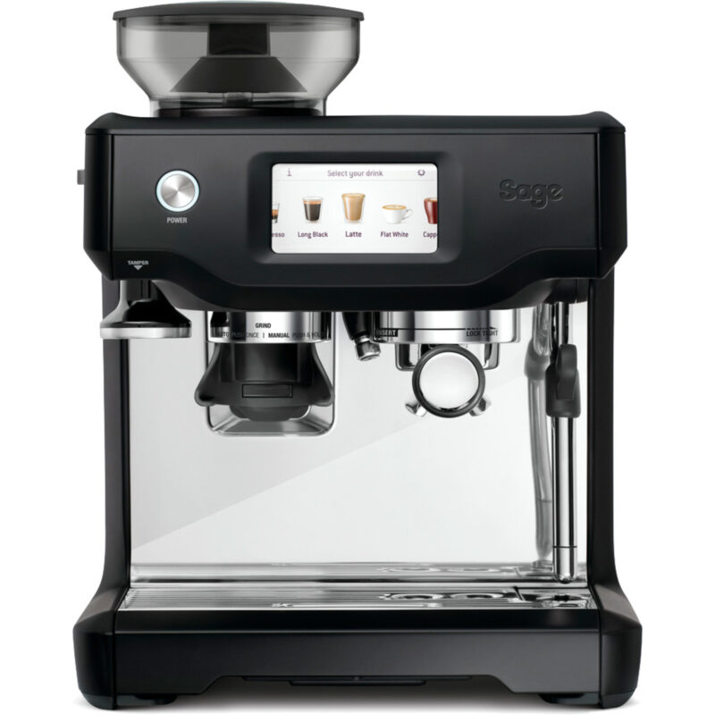 Sage SES880BTR The Barista Touchâ¢ Espressomaskine, sort